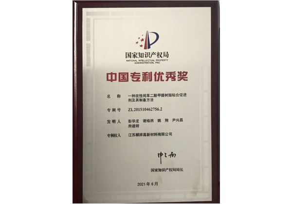 中國(guó)專利優(yōu)秀獎(jiǎng)